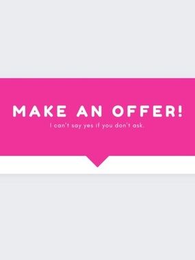 Make me an offer ❤️